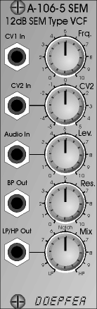 A-106-5  Front Panel