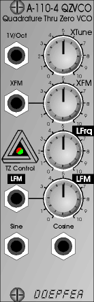 Doepfer A-110-4 Thru Zero Quadrature VCO - MOD WIGGLER